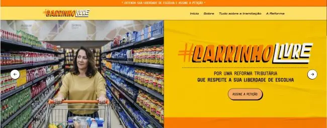 Associações Brasileiras De Alimentos E Bebidas Se Unem Na Campanha Carrinholivre 8504